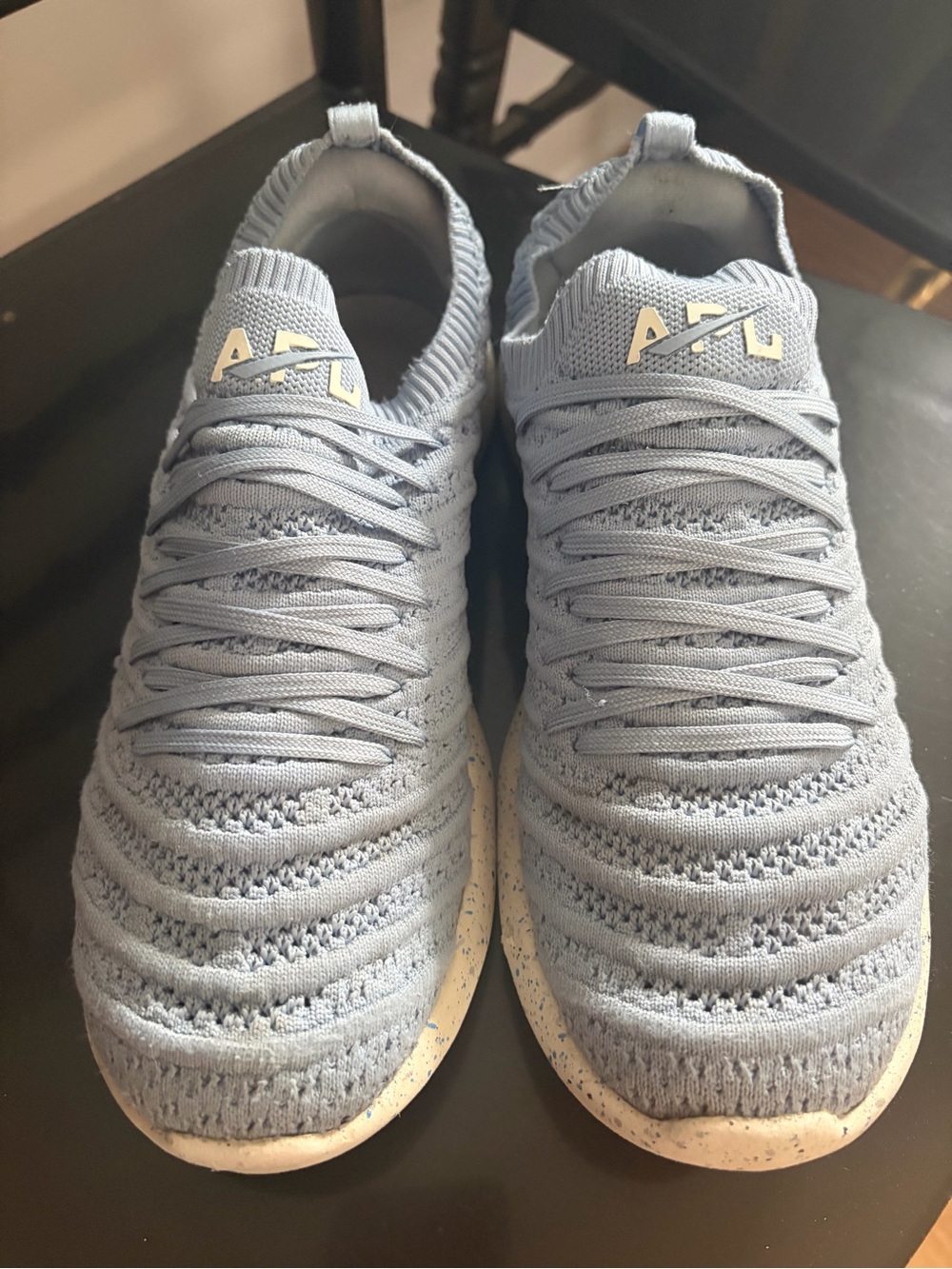 APL Techloom Wave Athletic Shoes Light Blue  size 7.5 fits like a 7